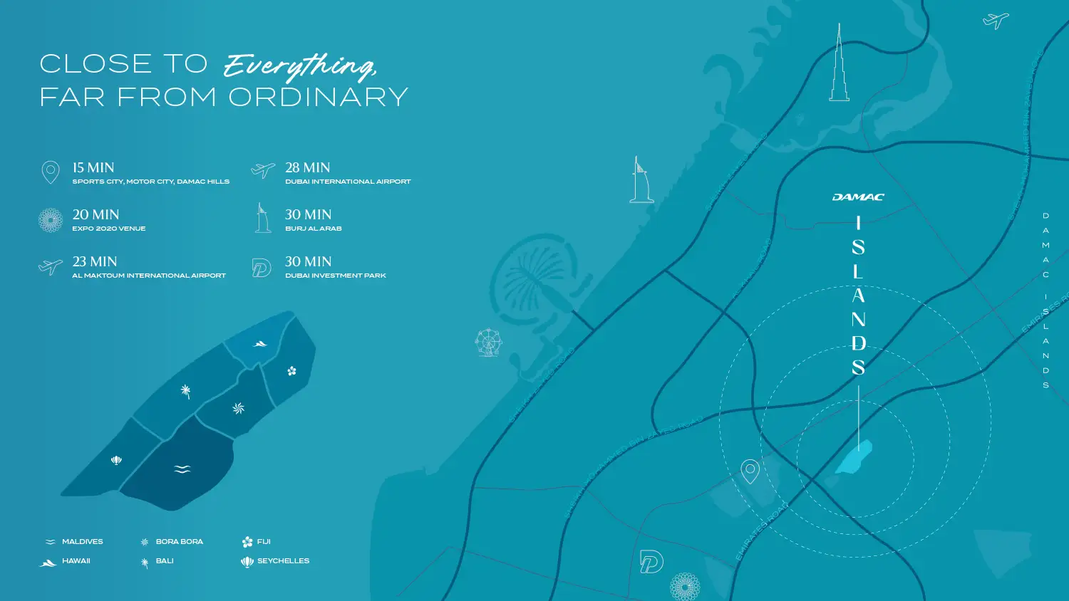 Bali 4 at Damac Islands Master Plan