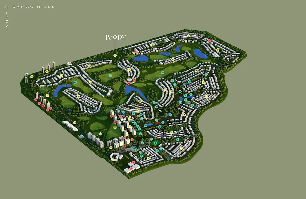 Ivory at Damac Hills Master Plan