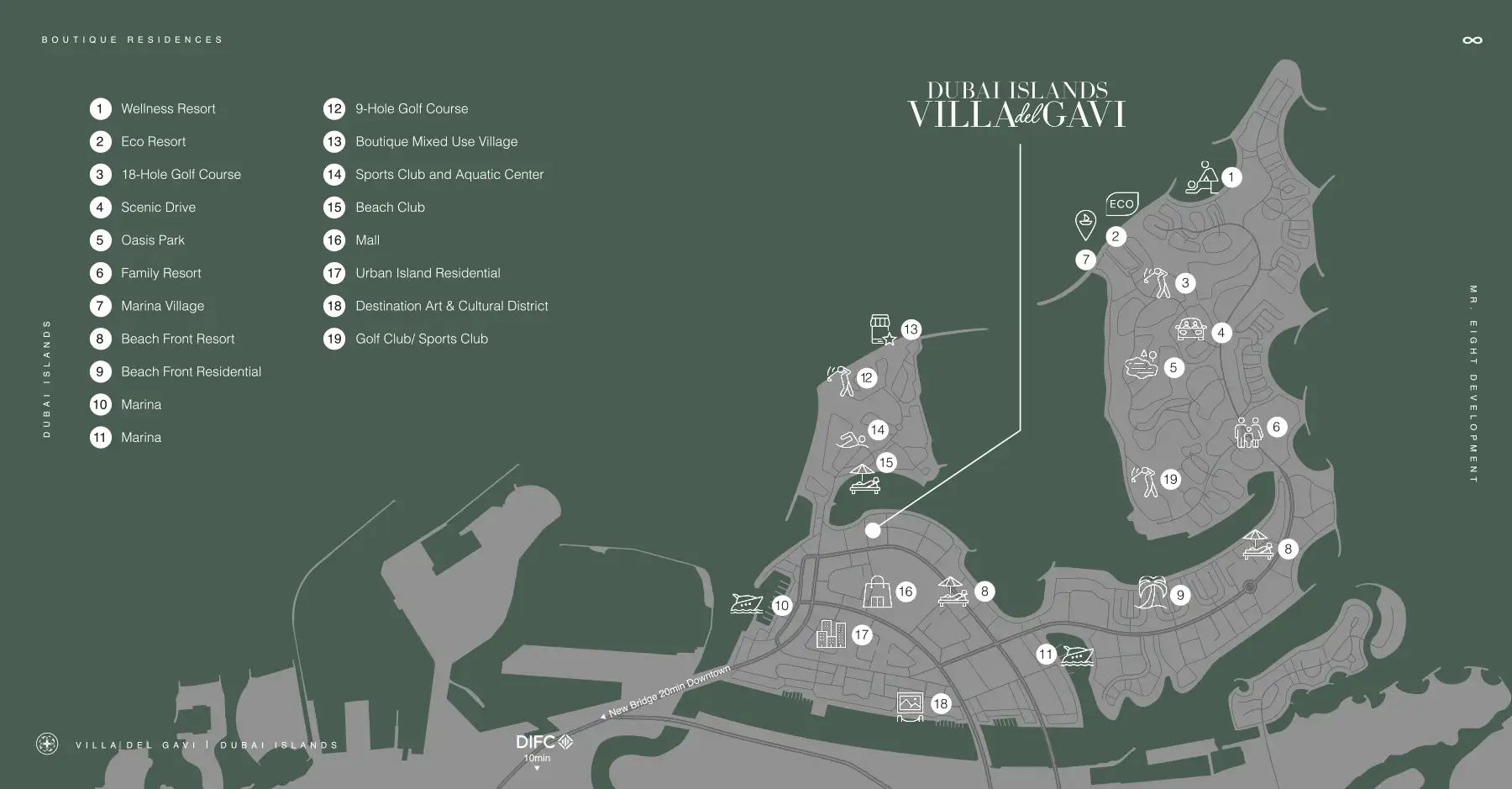 Villa Del GAVI at Dubai Islands Master Plan