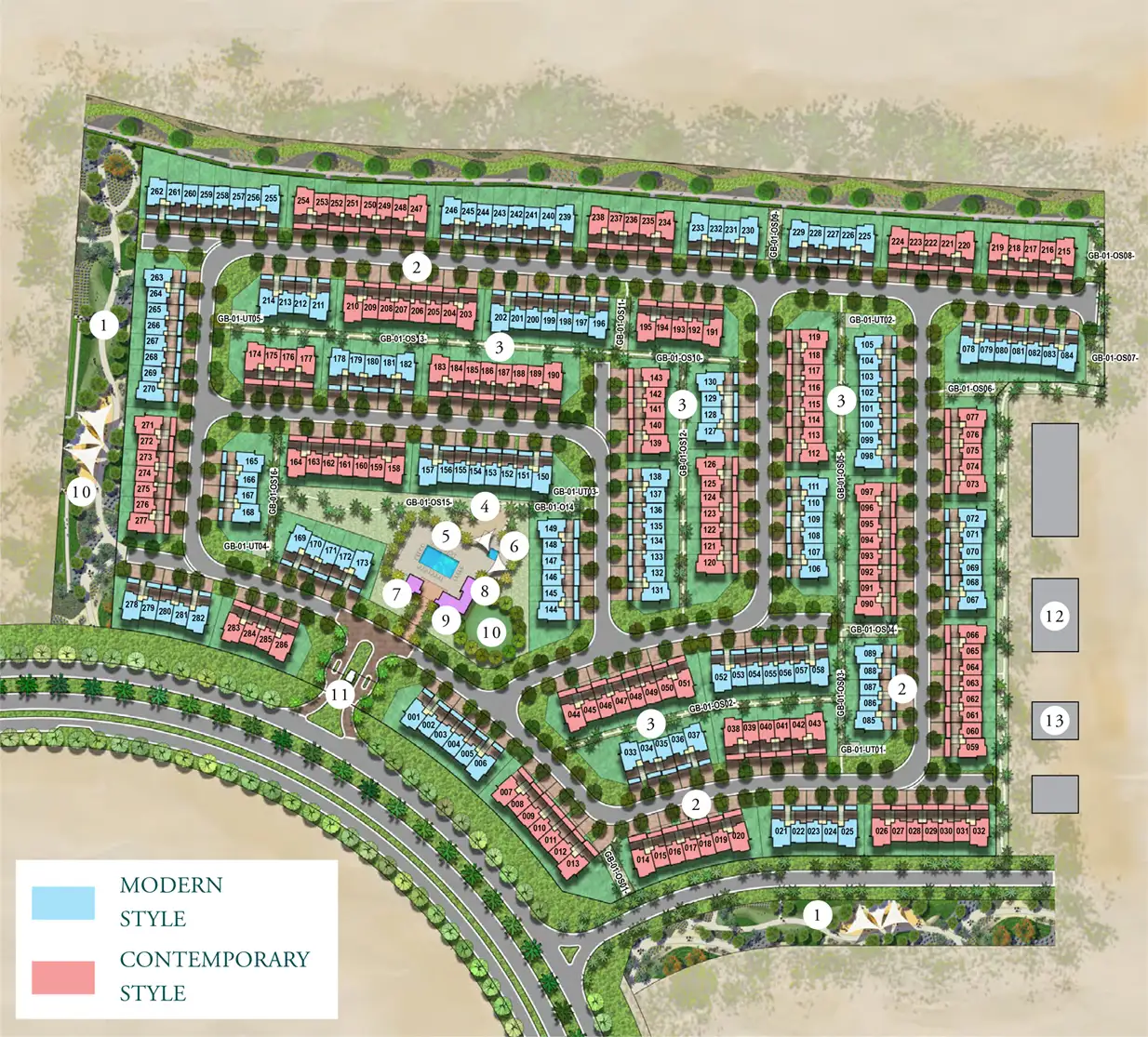 Greenview Villas Master Plan