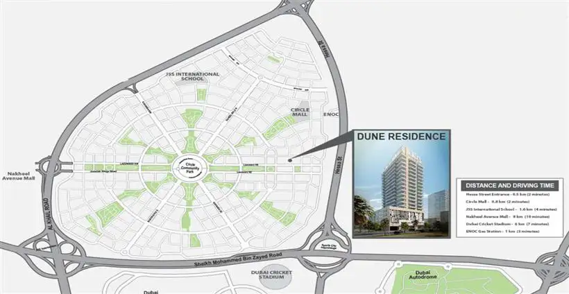 Dune Residency Master Plan
