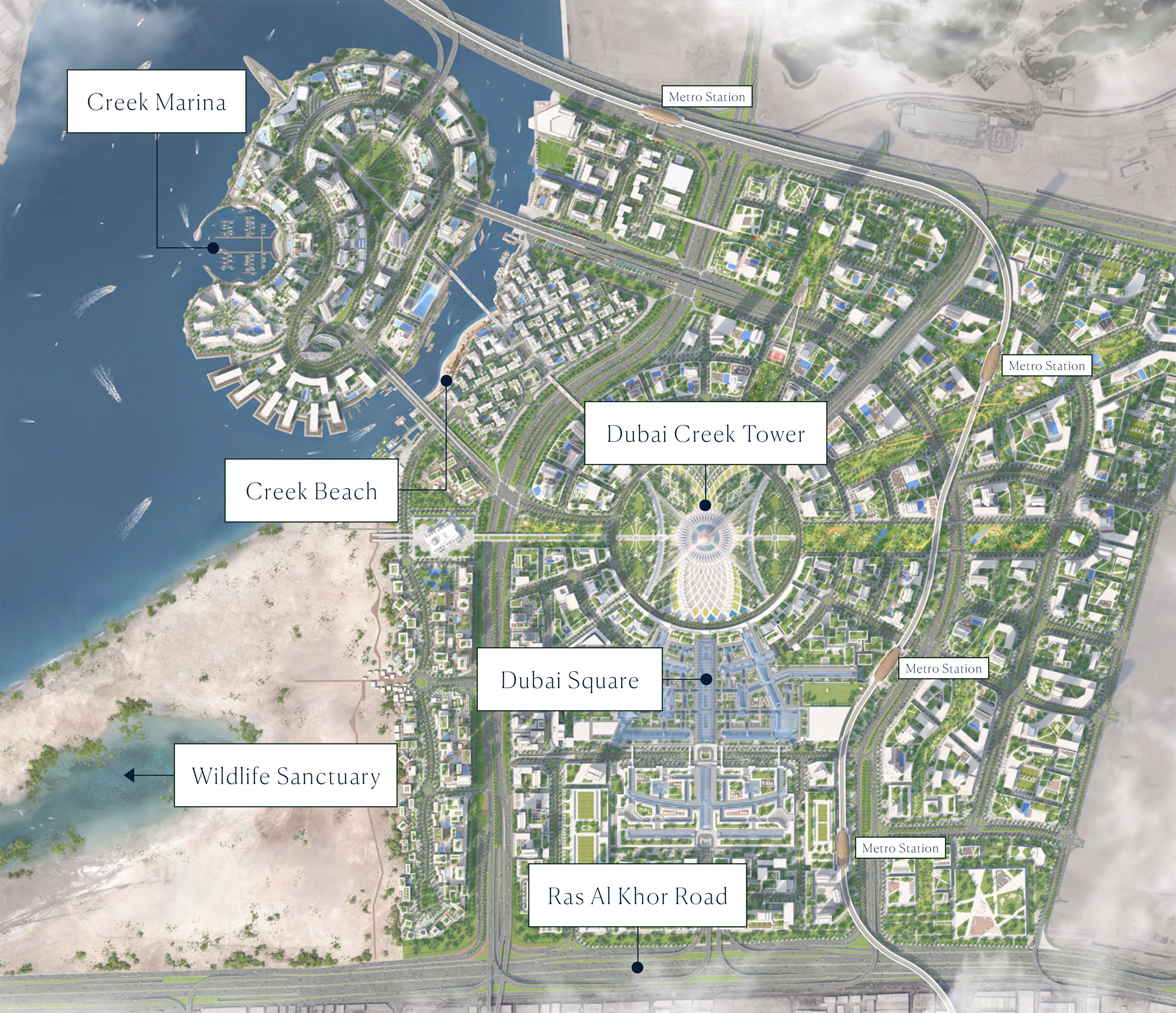 Creek Marina At Dubai Creek Harbour Emaar Properties