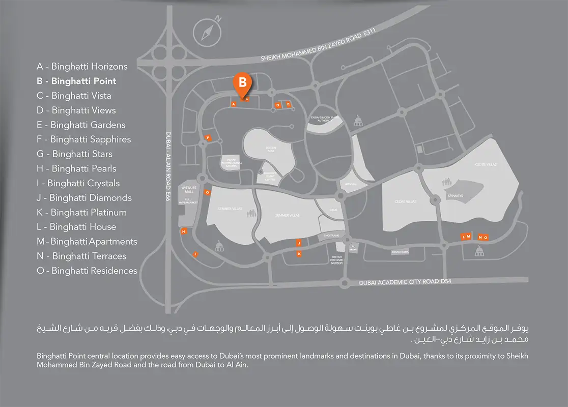 Binghatti Point Master Plan
