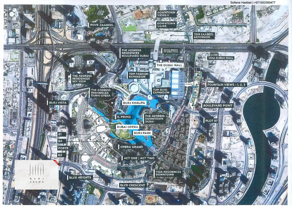 Burj Vista Master Plan