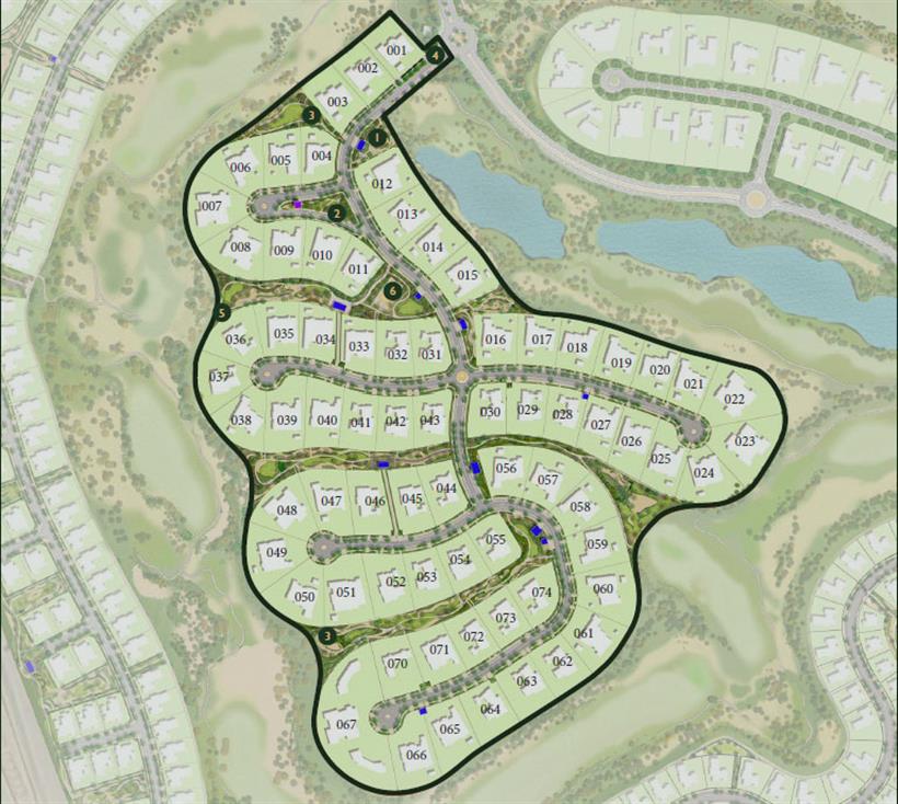 Dubai Hills View Plots by Emaar Properties - Master Plan