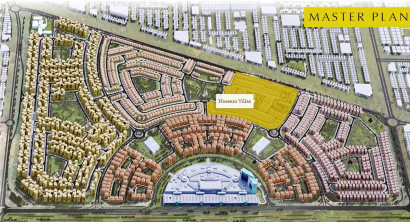 Naseem Villas Plots Master Plan