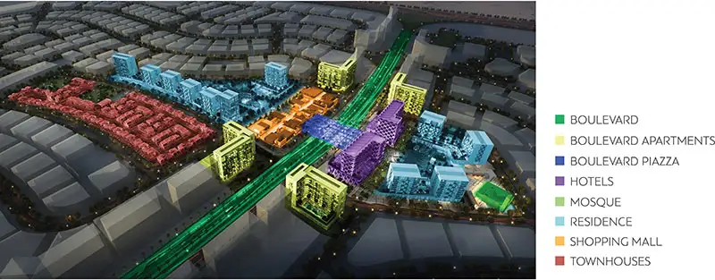 The Pulse Boulevard Grove -  Master Plan 