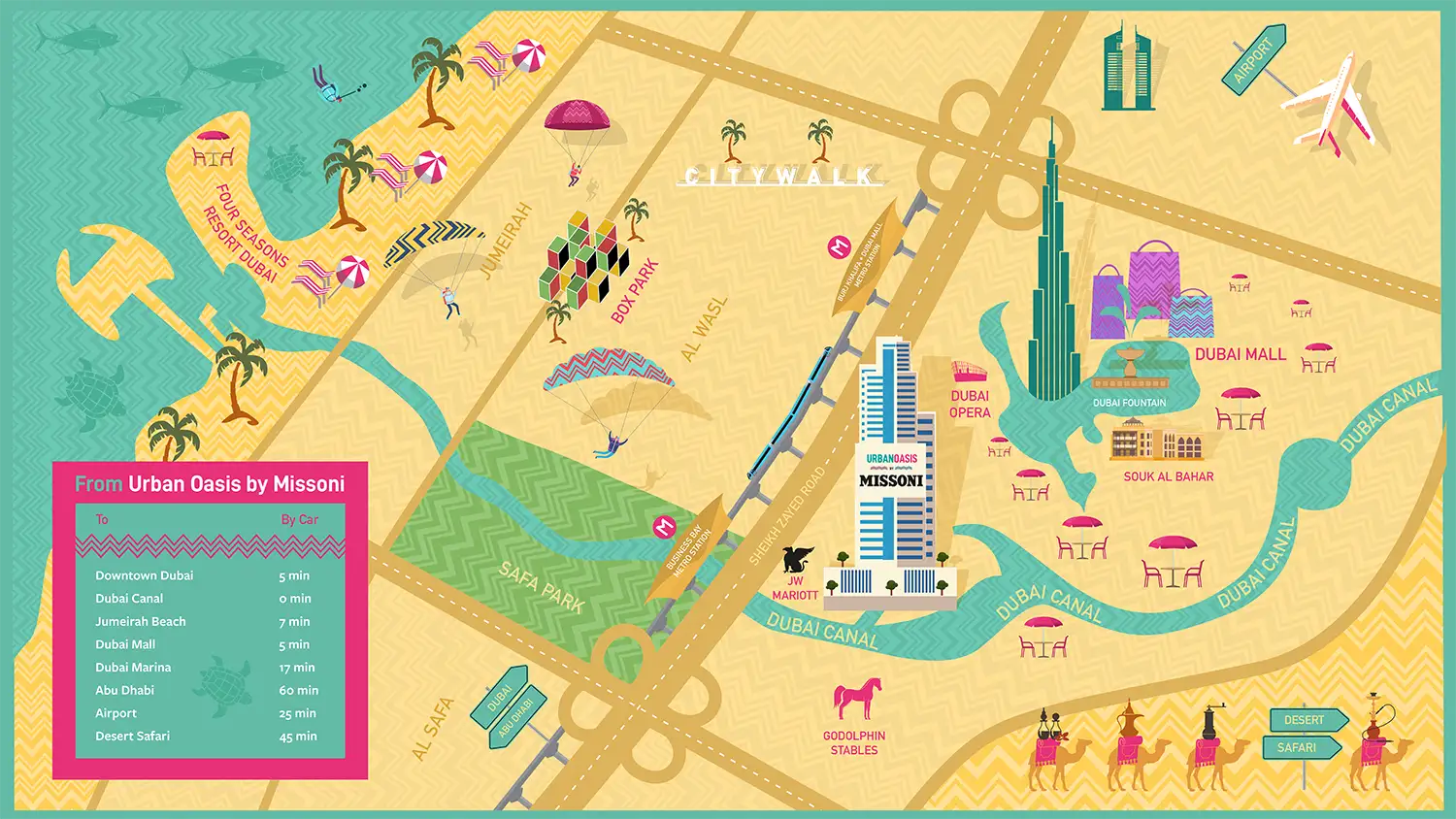 Urban Oasis 2024 Location Map Tani Zsazsa