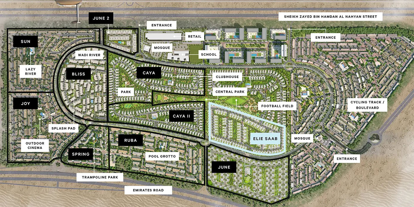 Elie Saab 2 at Arabian Ranches 3 Master Plan