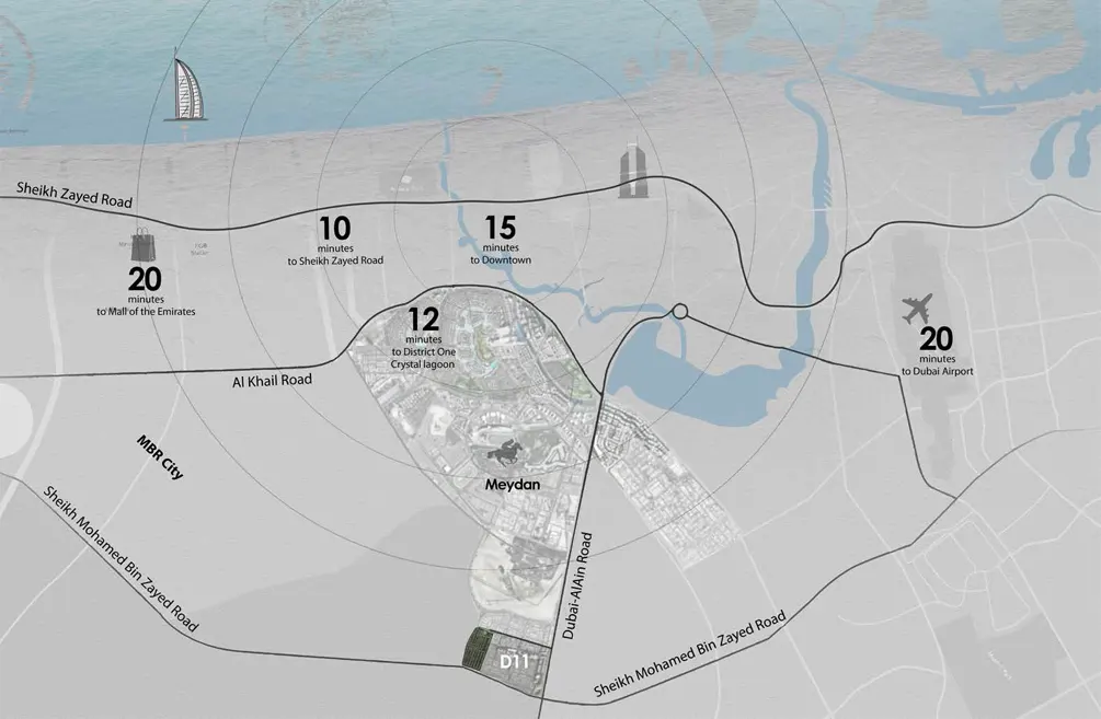 Elie Saab Vie Townhouses -  Location Plan