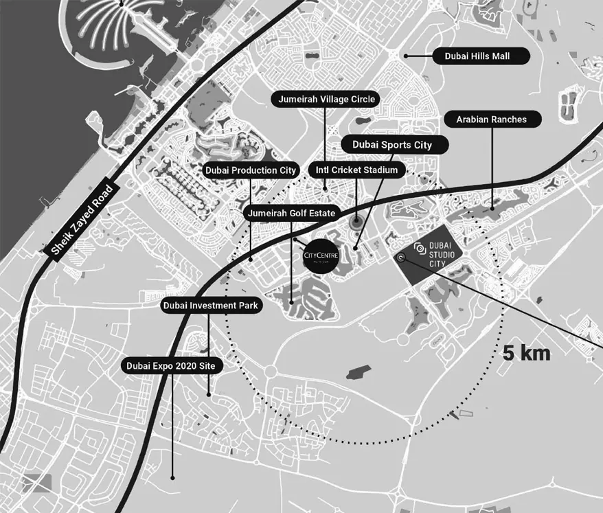 Samana Santorini -  Location Plan