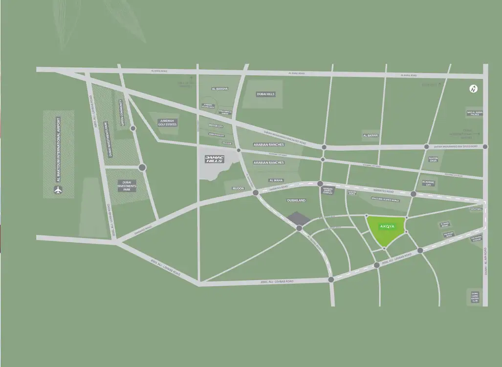 Biela Villas -  Location Plan
