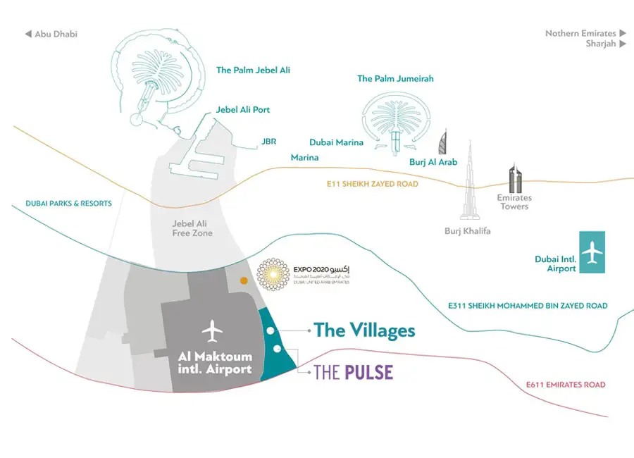 The Pulse -  Location Plan