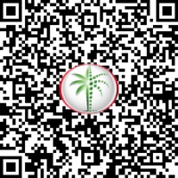 The Beach and Coral Collection Frond C QR Code