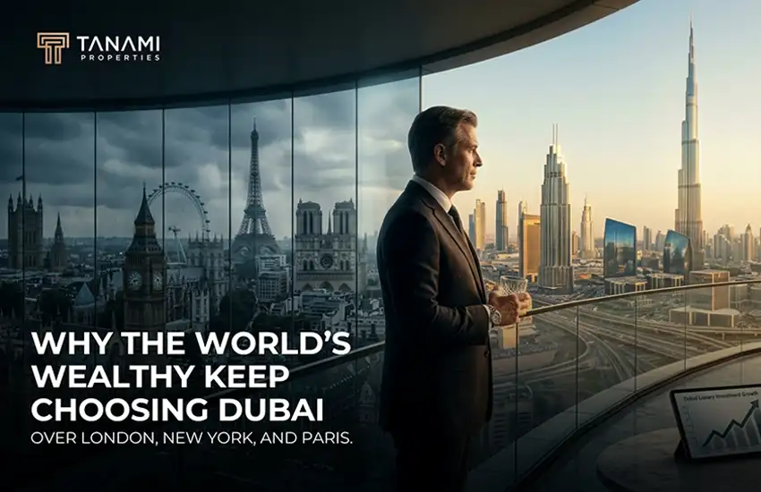 Why the World’s Wealthy Keep Choosing Dubai Over London, New York, and Paris